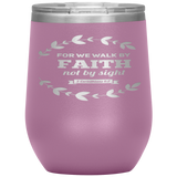 MeditateHealing.com Stainless Steel Vacuum Insulated Wine Tumbler