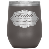 MeditateHealing.com Stainless Steel Vacuum Insulated Wine Tumbler