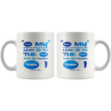 MeditateHealing.com White Mugs