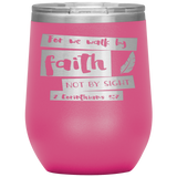 MeditateHealing.com Stainless Steel Vacuum Insulated Wine Tumbler