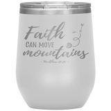 MeditateHealing.com Stainless Steel Vacuum Insulated Wine Tumbler