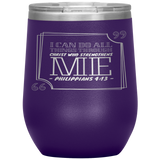 MeditateHealing.com Stainless Steel Vacuum Insulated Wine Tumbler