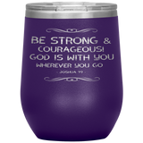 MeditateHealing.com Stainless Steel Vacuum Insulated Wine Tumbler