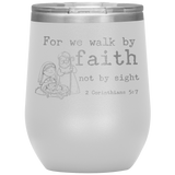 MeditateHealing.com Stainless Steel Vacuum Insulated Wine Tumbler