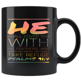MeditateHealing.com | Dishwasher Safe Black Mugs