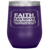 MeditateHealing.com Stainless Steel Vacuum Insulated Wine Tumbler
