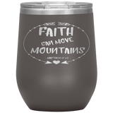MeditateHealing.com Stainless Steel Vacuum Insulated Wine Tumbler