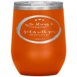 MeditateHealing.com Stainless Steel Vacuum Insulated Wine Tumbler