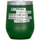 MeditateHealing.com Stainless Steel Vacuum Insulated Wine Tumbler