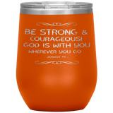 MeditateHealing.com Stainless Steel Vacuum Insulated Wine Tumbler