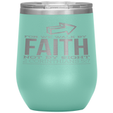 MeditateHealing.com Stainless Steel Vacuum Insulated Wine Tumbler