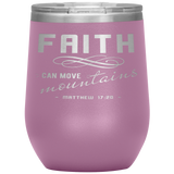 MeditateHealing.com Stainless Steel Vacuum Insulated Wine Tumbler