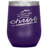 MeditateHealing.com Stainless Steel Vacuum Insulated Wine Tumbler