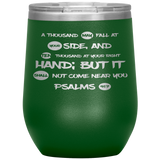 MeditateHealing.com Stainless Steel Vacuum Insulated Wine Tumbler
