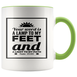 MeditateHealing.com Accent Mugs