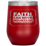 MeditateHealing.com Stainless Steel Vacuum Insulated Wine Tumbler