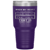 MeditateHealing.com 30oz Vacuum Tumbler