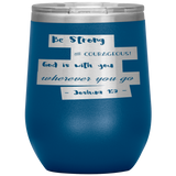 MeditateHealing.com Stainless Steel Vacuum Insulated Wine Tumbler