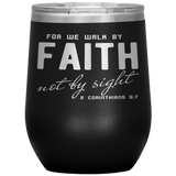 MeditateHealing.com Stainless Steel Vacuum Insulated Wine Tumbler