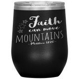 MeditateHealing.com Stainless Steel Vacuum Insulated Wine Tumbler