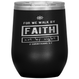 MeditateHealing.com Stainless Steel Vacuum Insulated Wine Tumbler