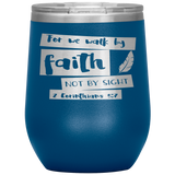 MeditateHealing.com Stainless Steel Vacuum Insulated Wine Tumbler