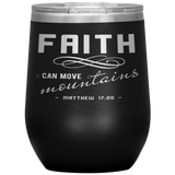 MeditateHealing.com Stainless Steel Vacuum Insulated Wine Tumbler