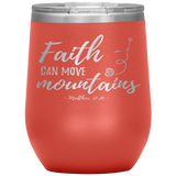 MeditateHealing.com Stainless Steel Vacuum Insulated Wine Tumbler