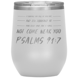 MeditateHealing.com Stainless Steel Vacuum Insulated Wine Tumbler