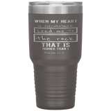 MeditateHealing.com 30oz Vacuum Tumbler