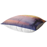 MeditateHealing.com Superior Broadcloth Fabric Throw Pillow Case