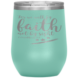 MeditateHealing.com Stainless Steel Vacuum Insulated Wine Tumbler