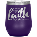 MeditateHealing.com Stainless Steel Vacuum Insulated Wine Tumbler