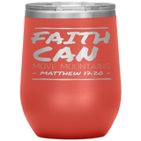 MeditateHealing.com Stainless Steel Vacuum Insulated Wine Tumbler