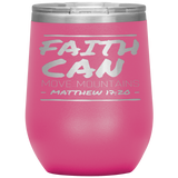 MeditateHealing.com Stainless Steel Vacuum Insulated Wine Tumbler