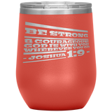 MeditateHealing.com Stainless Steel Vacuum Insulated Wine Tumbler