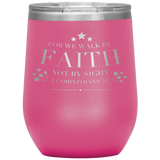 MeditateHealing.com Stainless Steel Vacuum Insulated Wine Tumbler