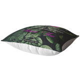 MeditateHealing.com Superior Broadcloth Fabric Throw Pillow Case