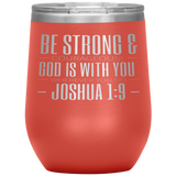 MeditateHealing.com Stainless Steel Vacuum Insulated Wine Tumbler