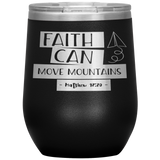 MeditateHealing.com Stainless Steel Vacuum Insulated Wine Tumbler