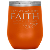 MeditateHealing.com Stainless Steel Vacuum Insulated Wine Tumbler