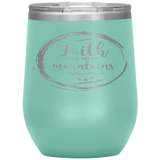 MeditateHealing.com Stainless Steel Vacuum Insulated Wine Tumbler