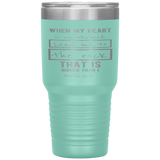 MeditateHealing.com 30oz Vacuum Tumbler