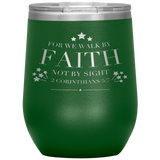 MeditateHealing.com Stainless Steel Vacuum Insulated Wine Tumbler