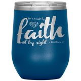 MeditateHealing.com Stainless Steel Vacuum Insulated Wine Tumbler