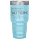 MeditateHealing.com 30oz Vacuum Tumbler