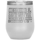 MeditateHealing.com Stainless Steel Vacuum Insulated Wine Tumbler