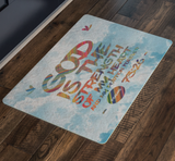 Bible Verses Anti-Slip Protective Doormat ~Psalm 73:26~ Design 7