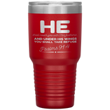 MeditateHealing.com 30oz Vacuum Tumbler