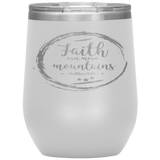MeditateHealing.com Stainless Steel Vacuum Insulated Wine Tumbler